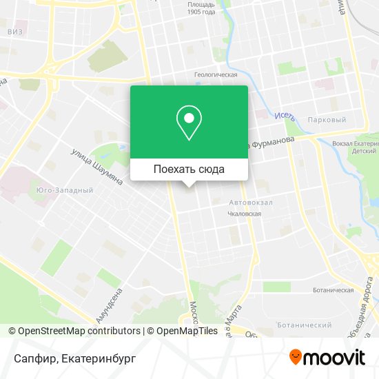 Карта Сапфир