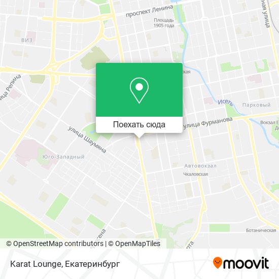 Карта Karat Lounge