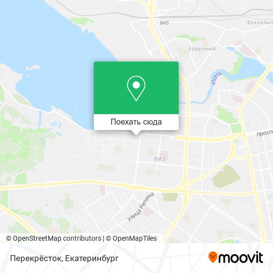 Карта Перекрёсток