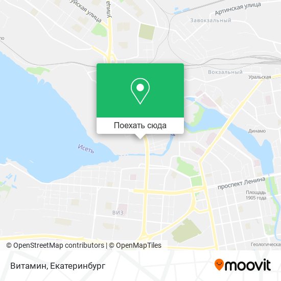 Карта Витамин