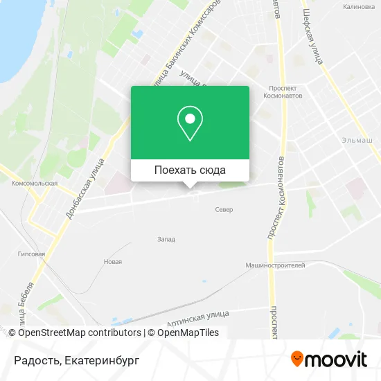 Карта Радость