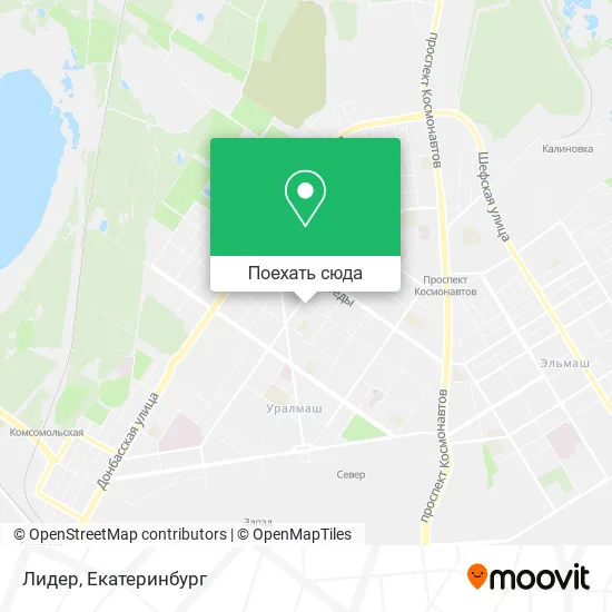 Карта Лидер