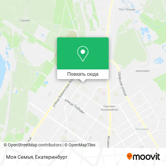 Карта Моя Семья