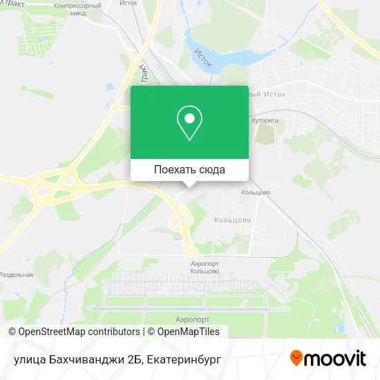 Карта улица Бахчиванджи 2Б