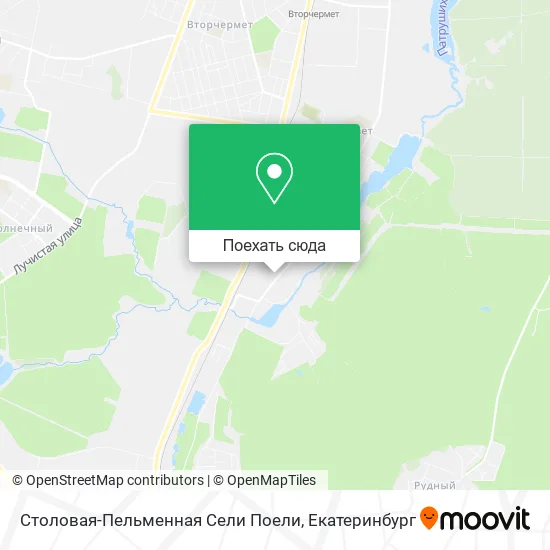 Карта Столовая-Пельменная Сели Поели