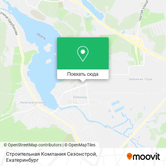 Карта Строительная Компания Сезонстрой