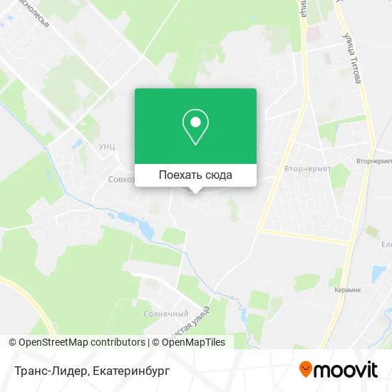 Карта Транс-Лидер