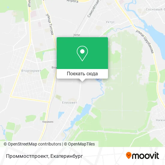 Карта Проммостпроект