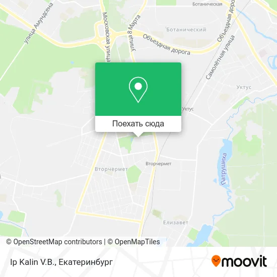 Карта Ip Kalin V.B.