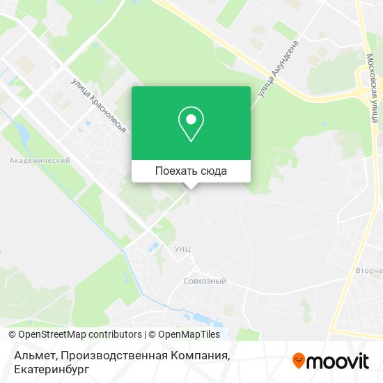 Карта Альмет, Производственная Компания