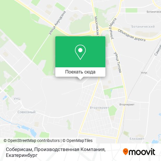 Карта Соберисам, Производственная Компания