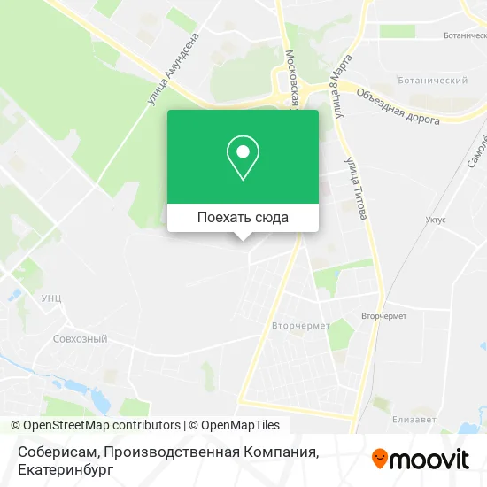 Карта Соберисам, Производственная Компания