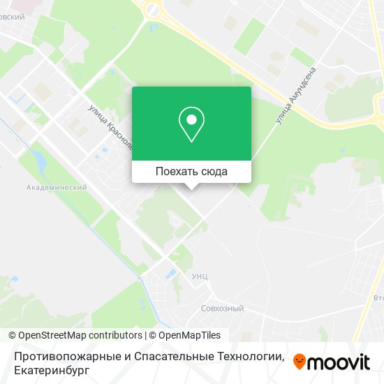Карта Противопожарные и Спасательные Технологии