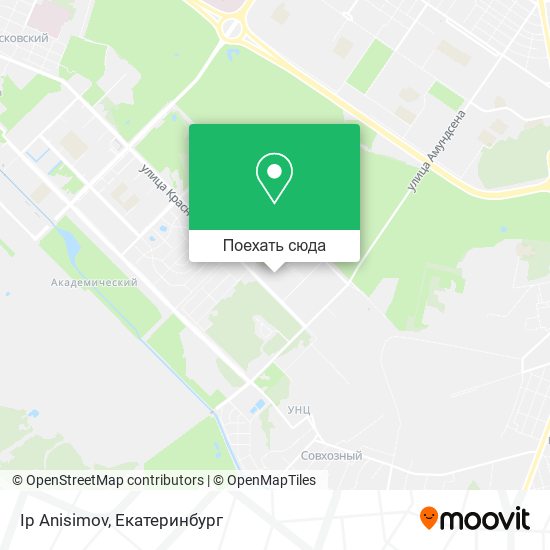 Карта Ip Anisimov