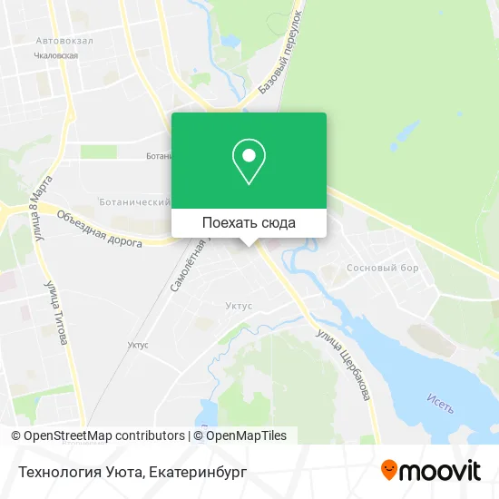 Карта Технология Уюта