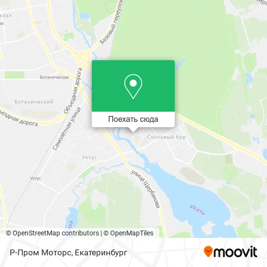 Карта Р-Пром Моторс