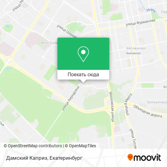 Карта Дамский Каприз
