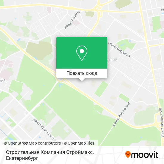 Карта Строительная Компания Строймакс