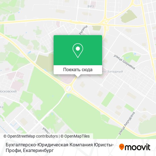 Карта Бухгалтерско-Юридическая Компания Юристы-Профи