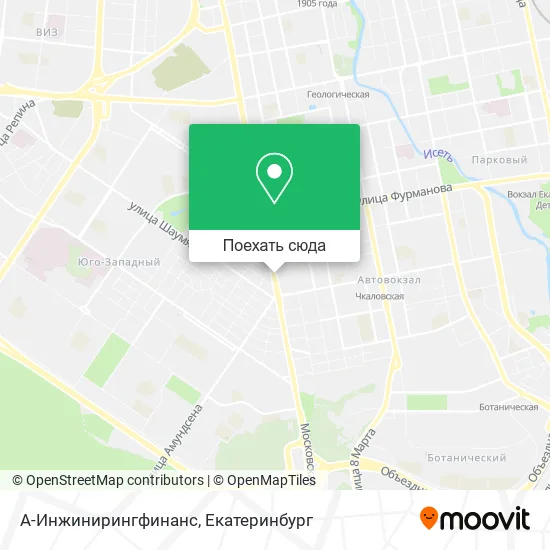 Карта А-Инжинирингфинанс
