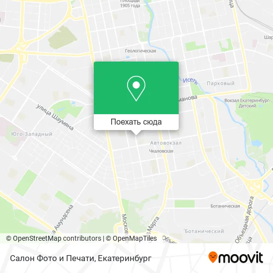 Карта Салон Фото и Печати