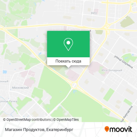 Карта Магазин Продуктов