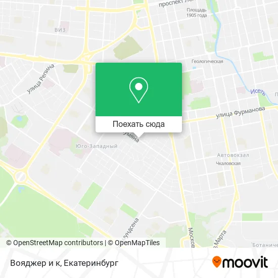 Карта Вояджер и к