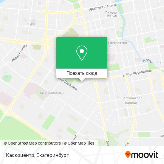 Карта Каскоцентр