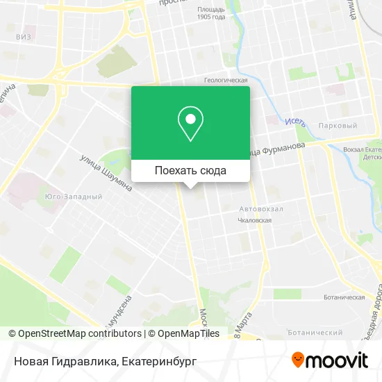 Карта Новая Гидравлика