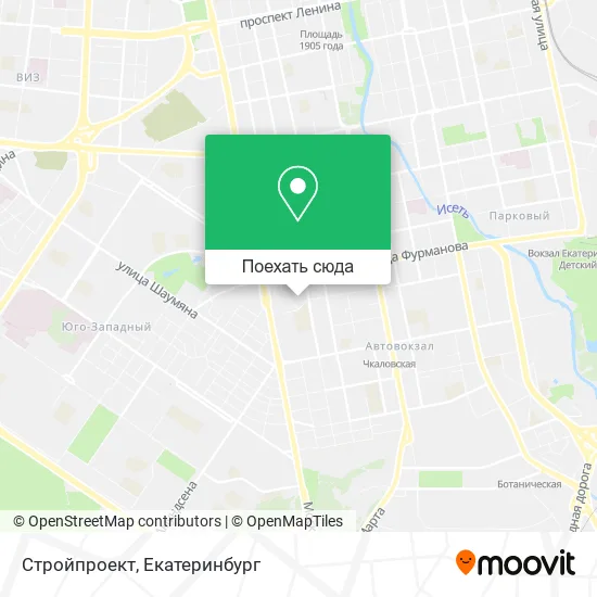 Карта Стройпроект