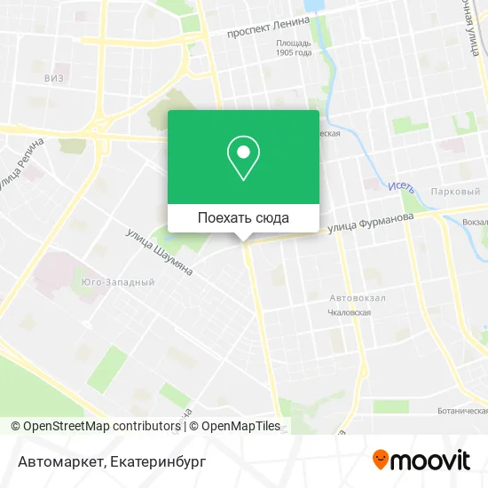 Карта Автомаркет
