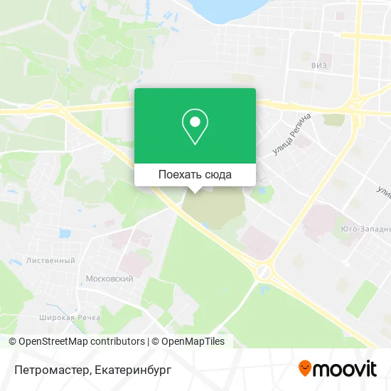 Карта Петромастер