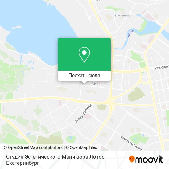 Карта Студия Эстетического Маникюра Лотос