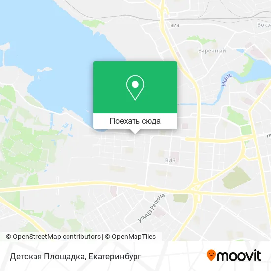 Карта Детская Площадка