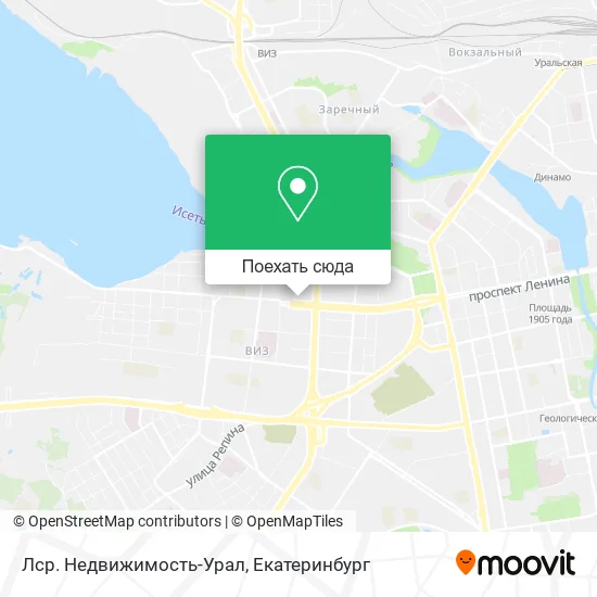 Карта Лср. Недвижимость-Урал