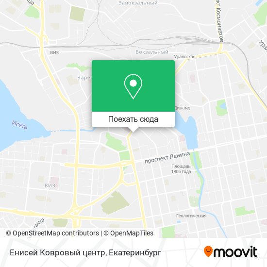 Карта Енисей Ковровый центр
