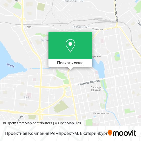 Карта Проектная Компания Ремпроект-М