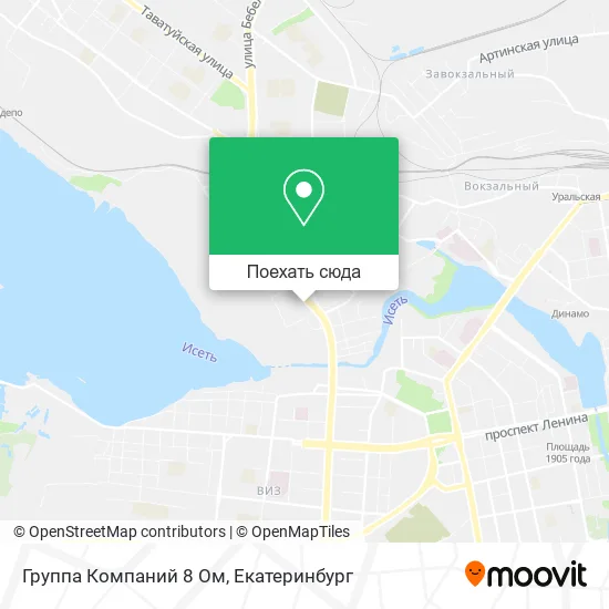 Карта Группа Компаний 8 Ом