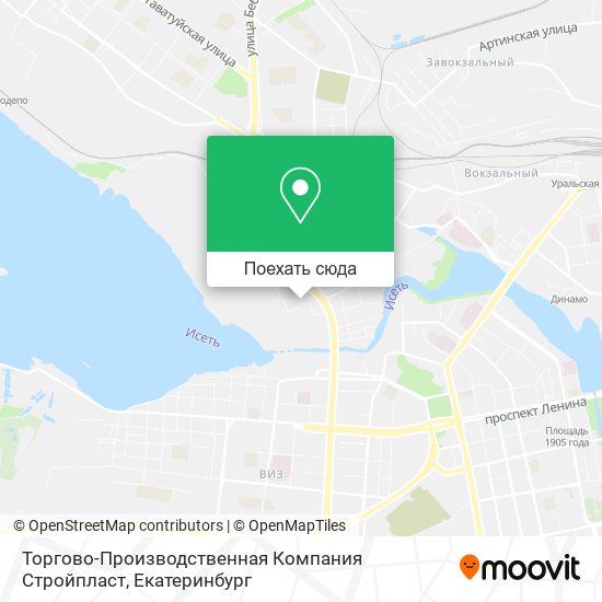 Карта Торгово-Производственная Компания Стройпласт