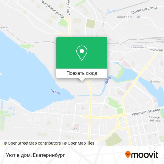 Карта Уют в дом