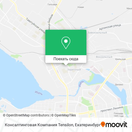 Карта Консалтинговая Компания Tensilon