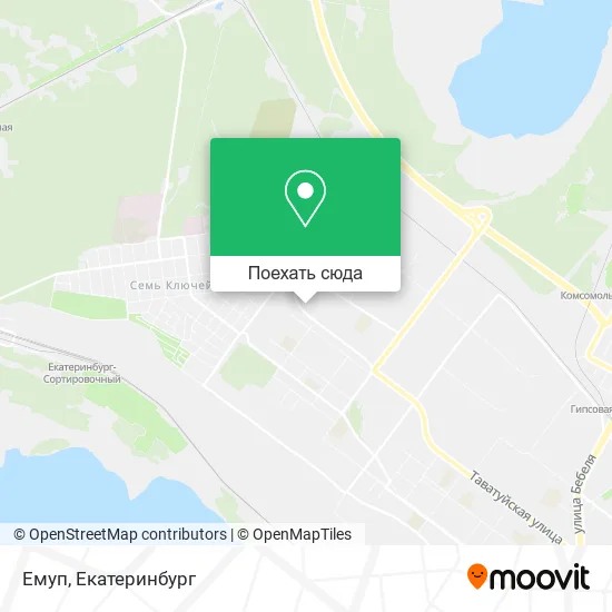 Карта Емуп
