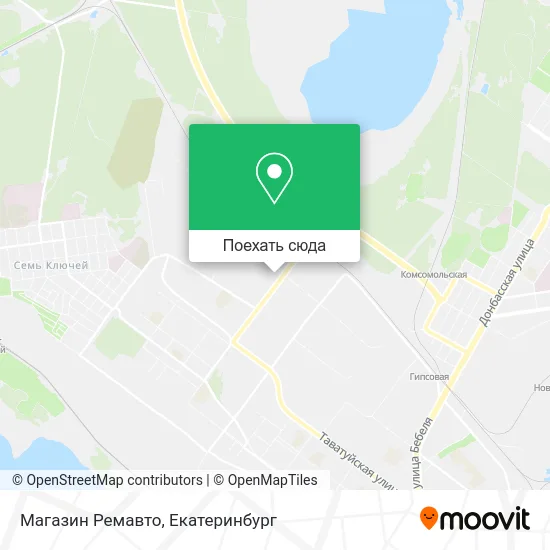 Карта Магазин Ремавто