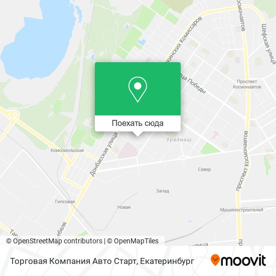 Карта Торговая Компания Авто Старт