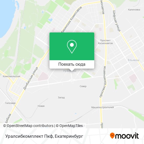 Карта Уралсибкомплект Пкф
