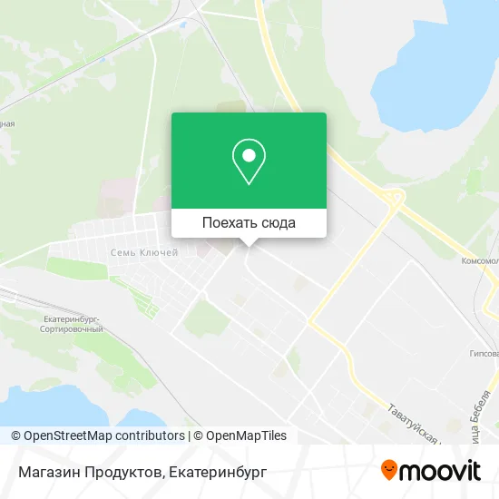 Карта Магазин Продуктов