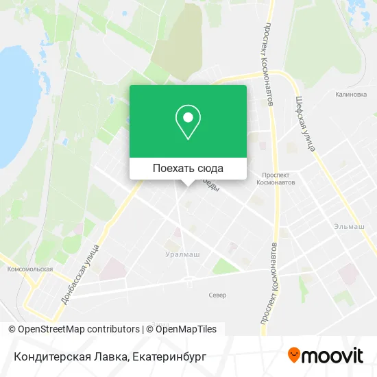 Карта Кондитерская Лавка