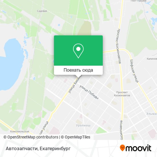 Карта Автозапчасти