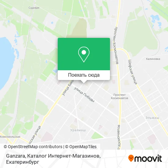 Карта Ganzara, Каталог Интернет-Магазинов