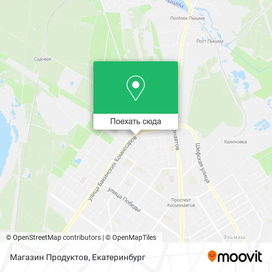 Карта Магазин Продуктов